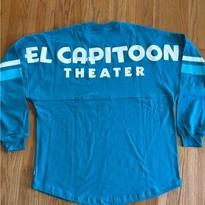 Disney Teal Long Sleeve Tee - El Capitoon Theater